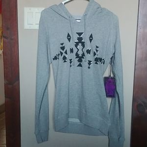 Patterned sweatshirt